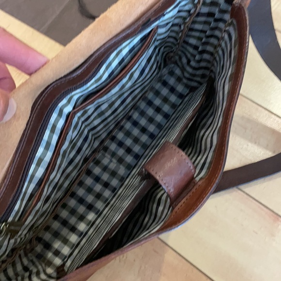 Chiarugi Old Tuscany Leather Messenger Bag WT - Picture 9 of 15